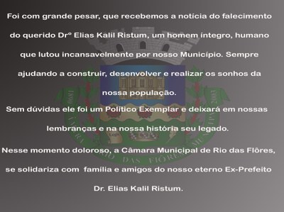 Nota de Pesar