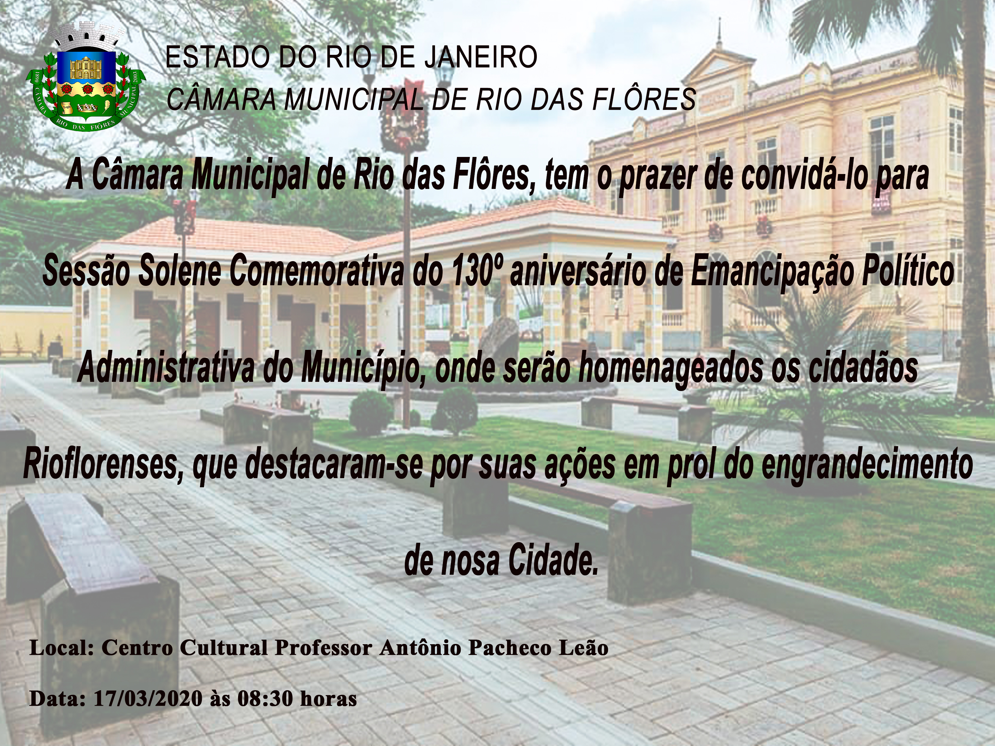 Convite Aniversario 17-03-2020