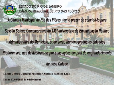 Convite Aniversario 17-03-2020