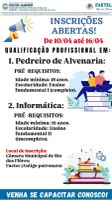 FAETEC Rio das Flôres abre inscrições para cursos gratuitos de Informática e Pedreiro de Alvenaria