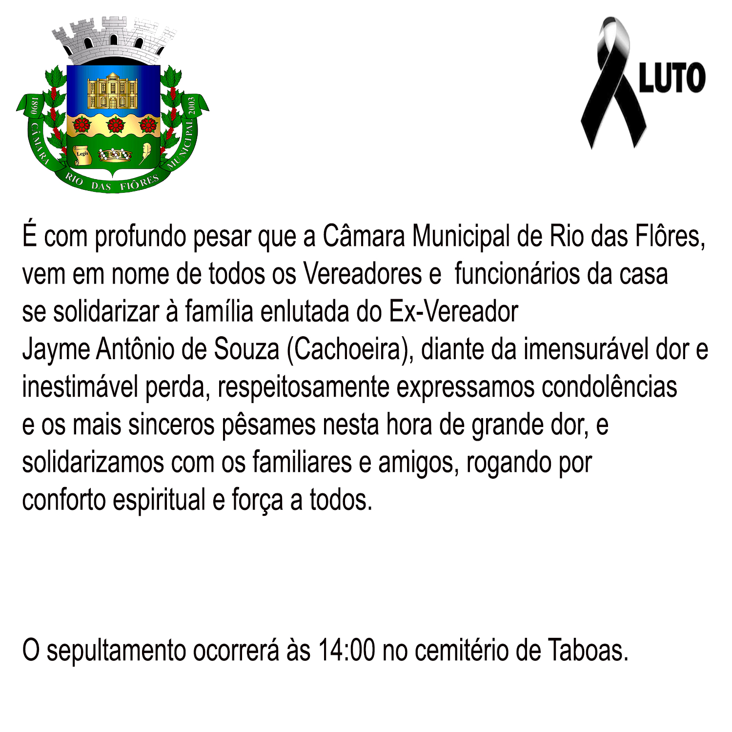 Nota de Pesar