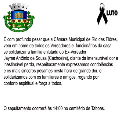 Nota de Pesar