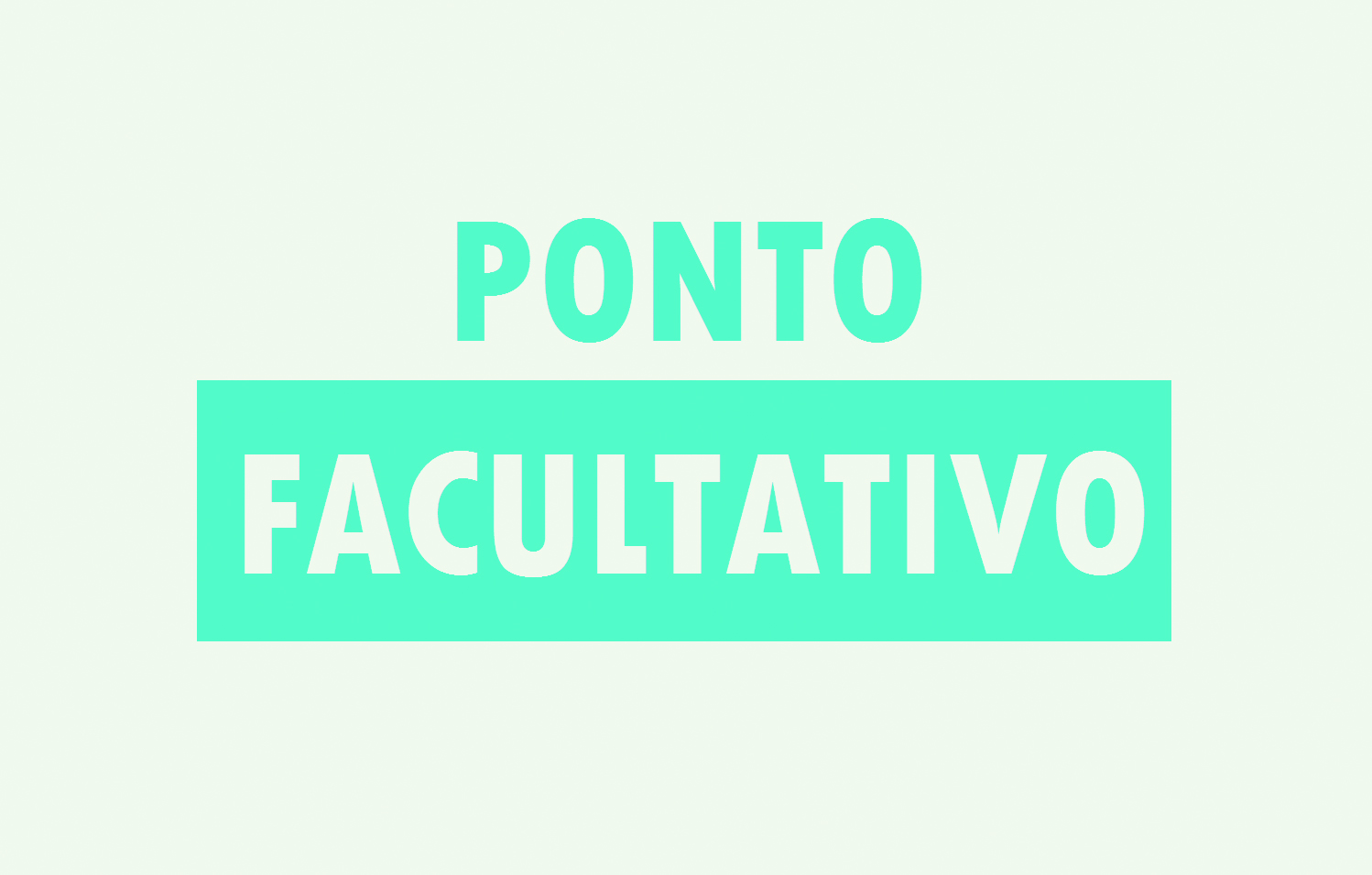 Ponto Facultativo novembro